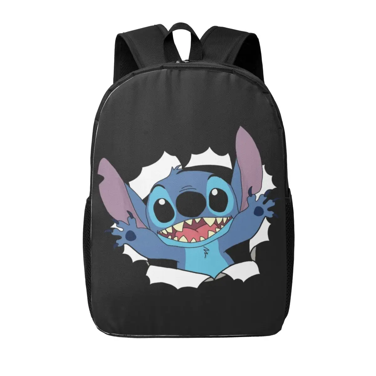 

Custom Stitchs Angel Anime Cartoon Laptop Backpack Women Men Fashion Bookbag for College School Students Bag