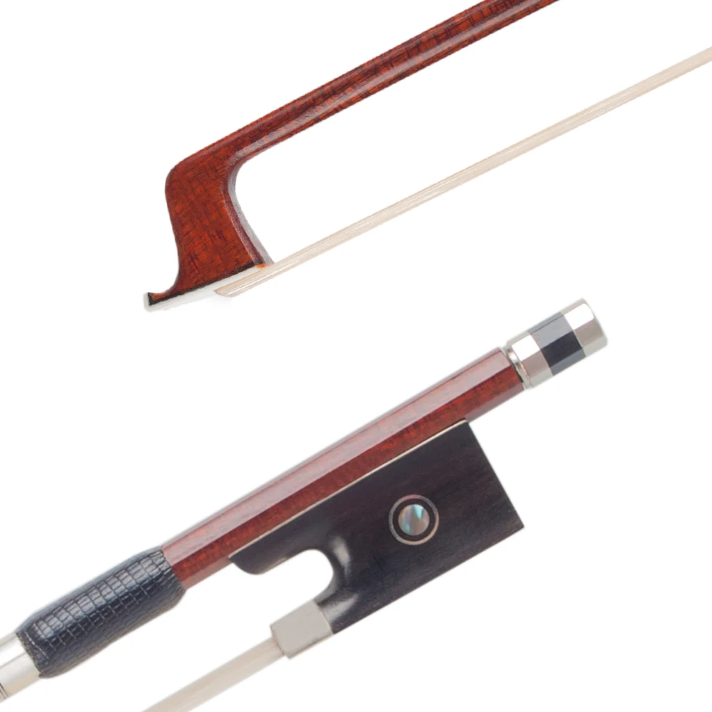Picture 4: Fast Response Carbon Fiber Violin Bow 4/4 - Pernambuco Core Ebony Frog Paris Eye Silver Wire Wrapped