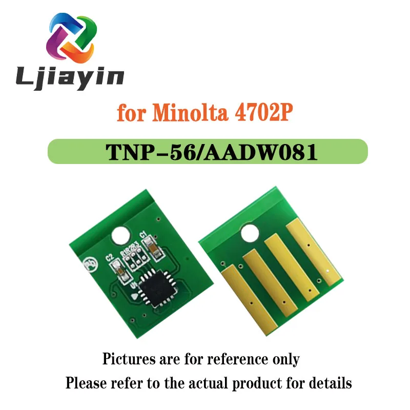 TNP-56/AADW081 TNP-53/AADW090 25K AP Toner Chip for Konica-Minolta bizhub 4702P Develop Ineo 4702P