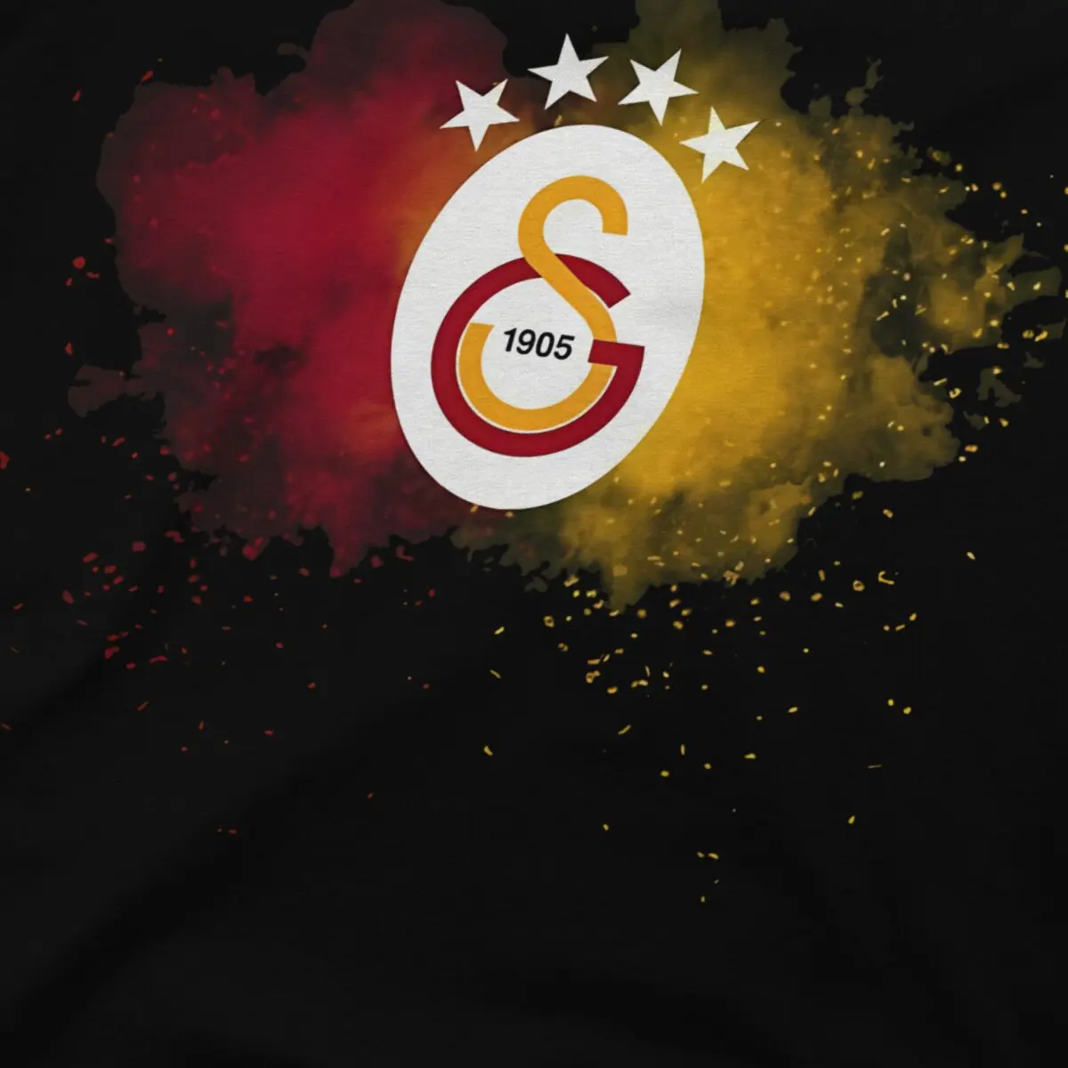 تي شيرت فني للرجال ورق حائط ، تي شيرتات مضحكة ، ياقة دائرية ، تي شيرتات G-Galatasaray ، قمم قصيرة الأكمام ، فكرة هدية