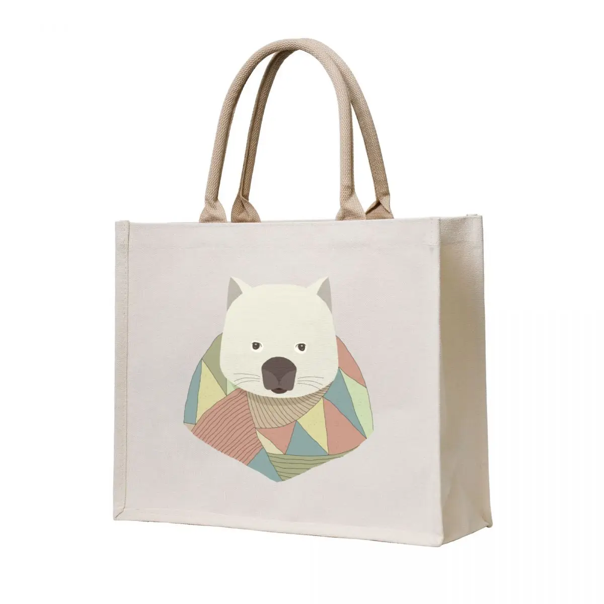 

Whimsical Wombat II Tote Bag Woman shopper bag Big bag women eco folding for beach
