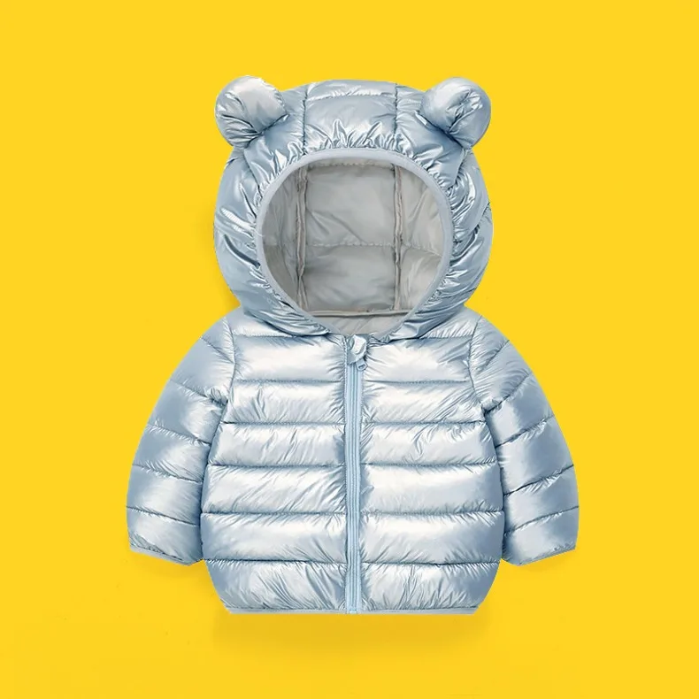Neue Herbst- und Winter-Baumwolljacken für Jungen und Mädchen, Kinder-Oberbekleidung für Kleinkinder, dünne und leichte, warme Oberbekleidung. – Detail 9