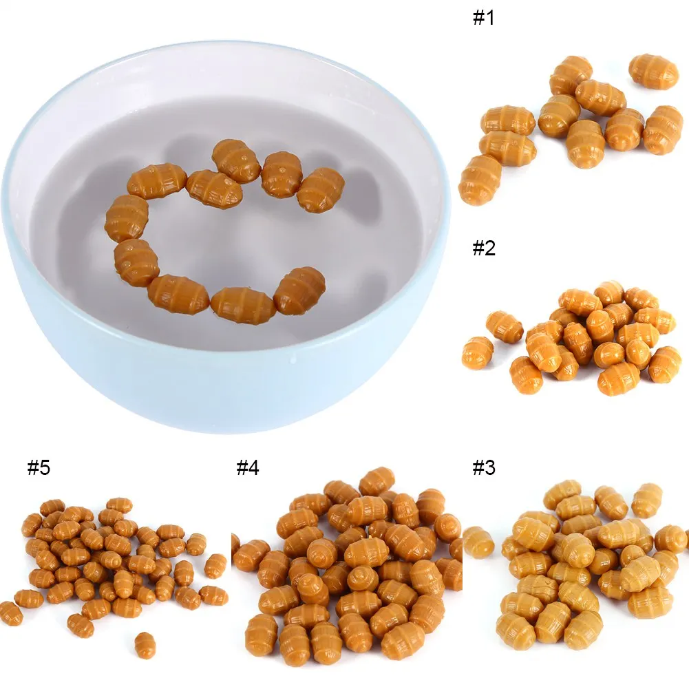 Pesca de carpa, cebos de tuerca de tigre artificiales flotantes suaves, aparejos terminales emergentes, cebos de pellets, Señuelos de Pesca