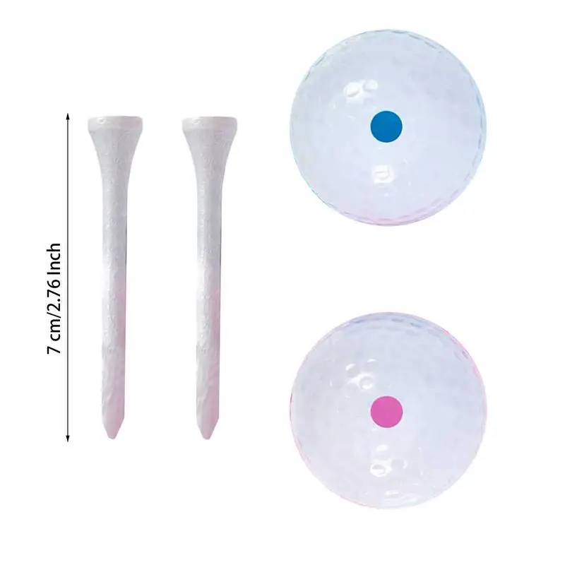 2Pcs Birthday Party Gender Reveal Powder Balls Banquet Smoke Powder Bombs The Gender Of PROM Supplies Reveals Golf Baby Gift