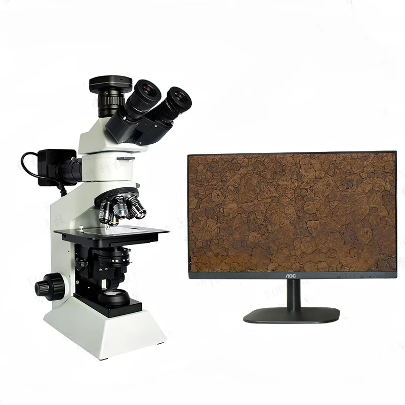 

Metallographic Microscope Optical 50-2275 Times Can Be Photographed To Measure High Power Electron Microscope