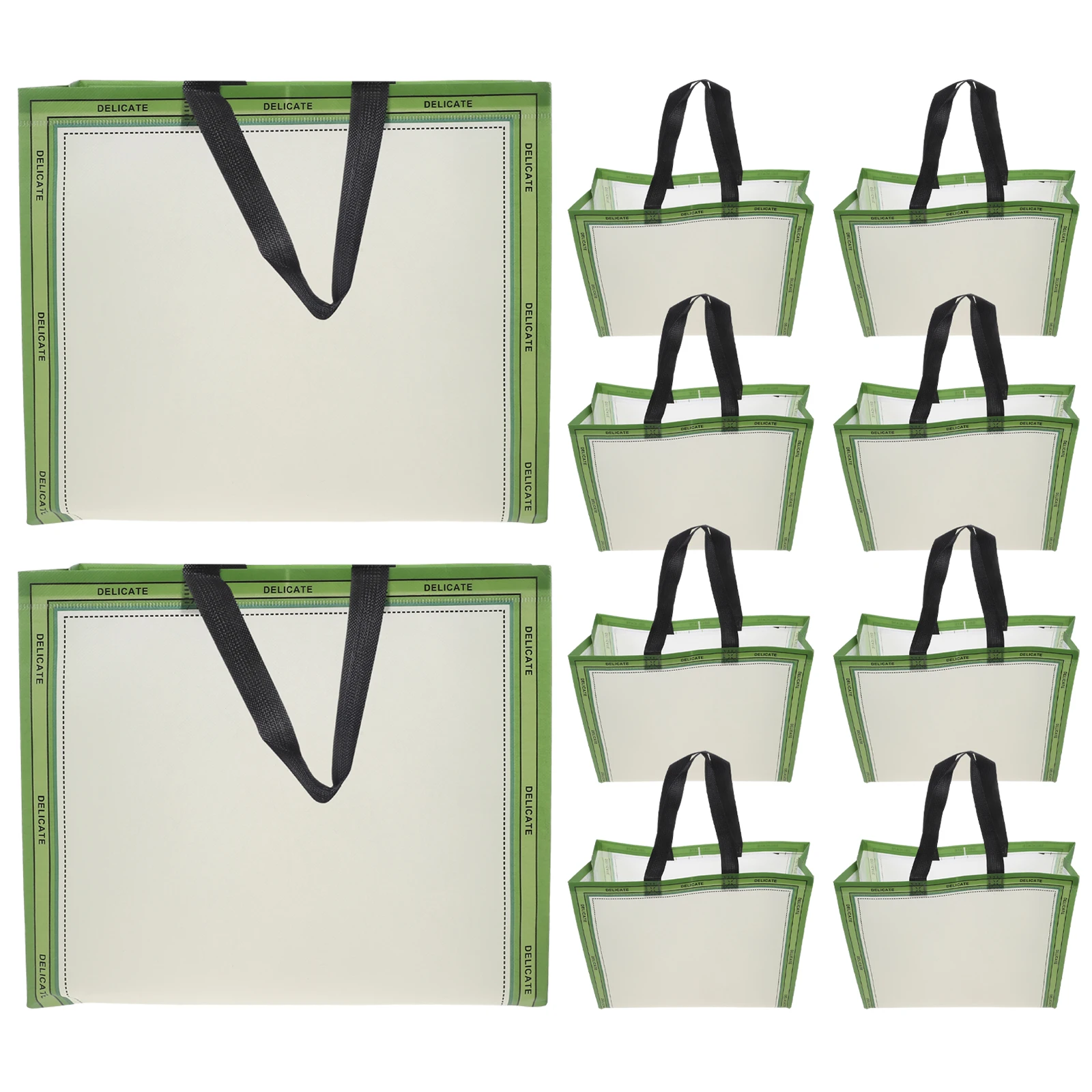 

10pcs Gift 32x27x10cm Reusable Bulk Party Favor Bags for Birthday Wedding New Year Candy Bags Gifts Packaging Box
