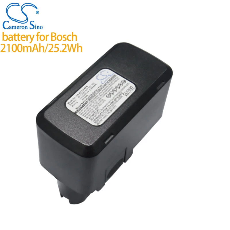 Imagem -04 - Bateria cs para Bosch Gbm Gsb 12ves2 Gsb 12 Vsp3 Gsb 12 12ve Vfits Bh1204 Bpt1004 Ferramentas Elétricas Bateria de Substituição 2100mah