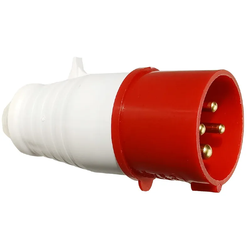 Generator Accessories 5KW8KW380V Four-core Five-hole Industrial European 32A16A Plug Socket