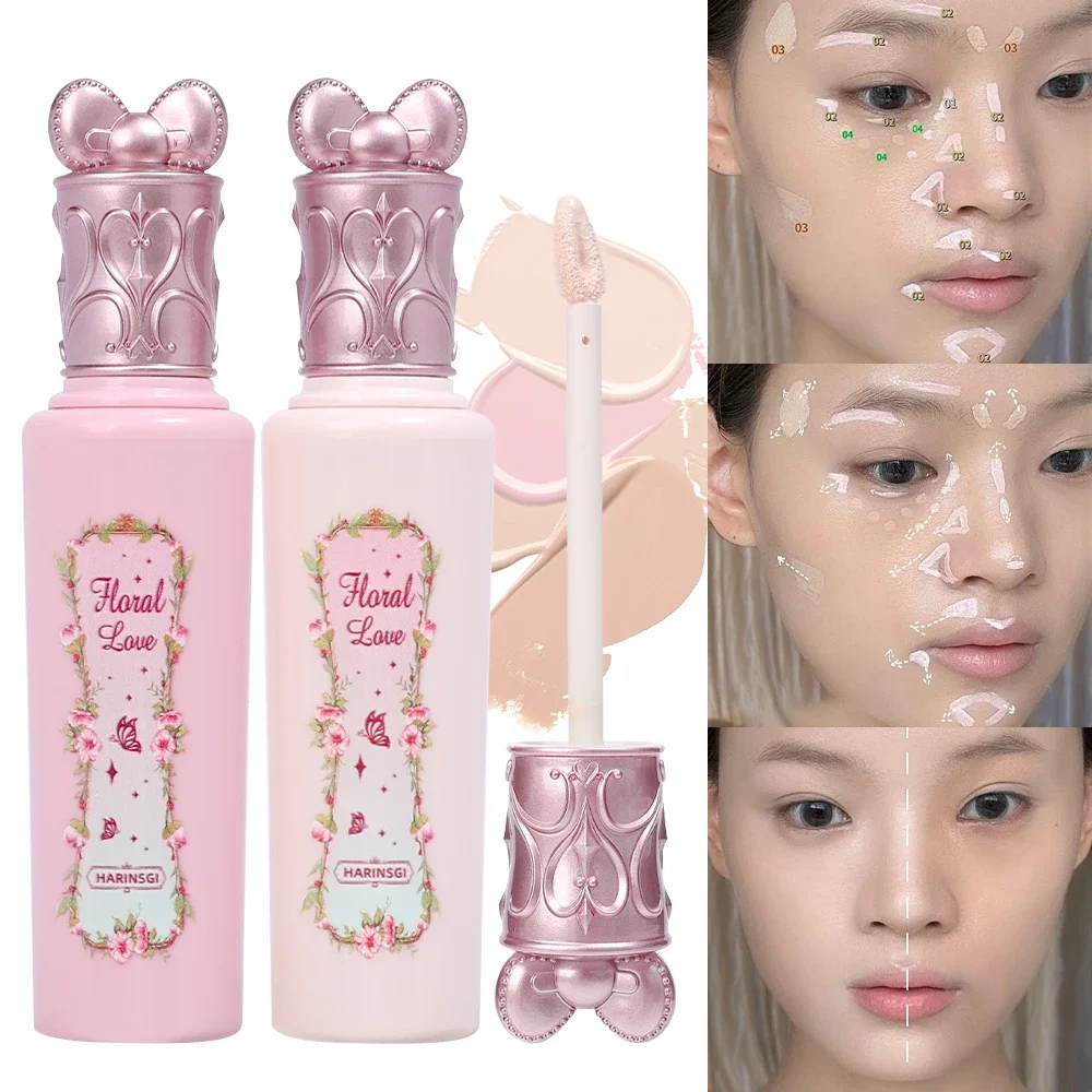 Lasting Liquid Concealer Stick Waterproof Moisturizing Cover Acne Spot Dark Circles Brighten Contour Concealer Cream Face Makeup