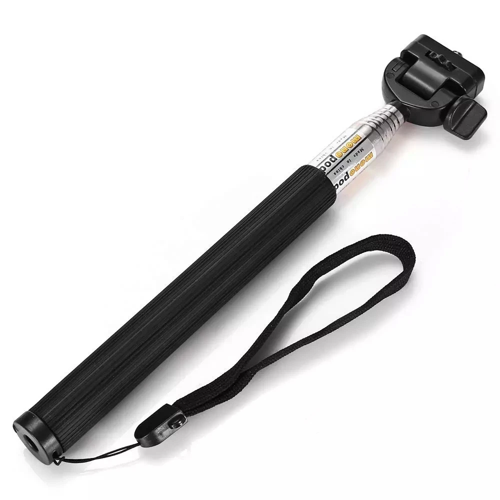 Выдвижная ручная селфи-палка монопод монтажный адаптер для Gopro Hero 10 9 8 7 5 4 + 3 SJCAM XiaoYi EKEN H9R Спортивная Экшн-камера