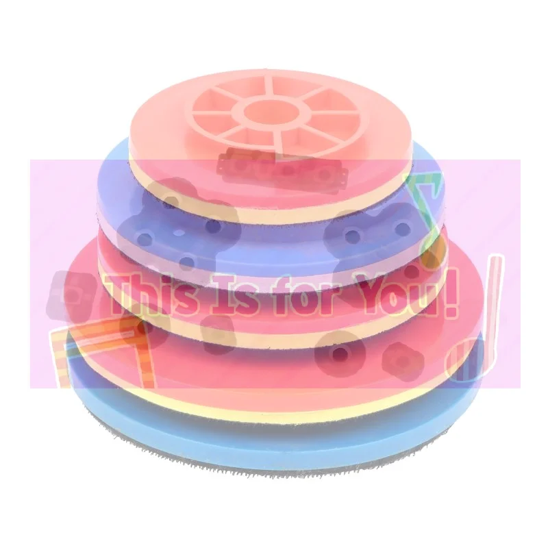 【MA】Snail Lock Snap Foam Back-up Pad With Plastic Base For Connection Of Angle Grinder And Polishing Pad With Snail Lock