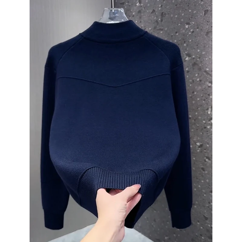 

Модный корейский вязаный свитер, осень-зима, Новое поступление, цветная блузка, модная мужская верхняя одежда, повседневная универсальная одежда Haome