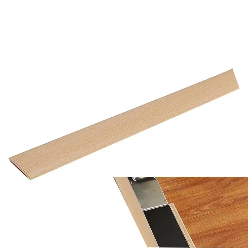 Flooring Transition Strip Wood Grain Design Threshold Seam Cover Strip Waterproof Floor Covering Joining Strip For Joining Floor