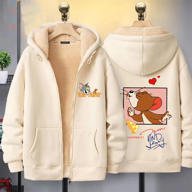 Tom and Jerry Hooded Sweatshir - đánh giá và giá Wool Coat Peacoat