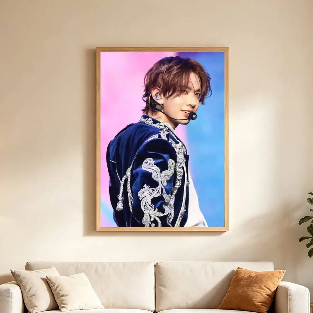 Heeseung L-Lee Ethan  Poster High Quality Dorm Living Room Aesthetic Wall Decoration Painting Stickers Gift