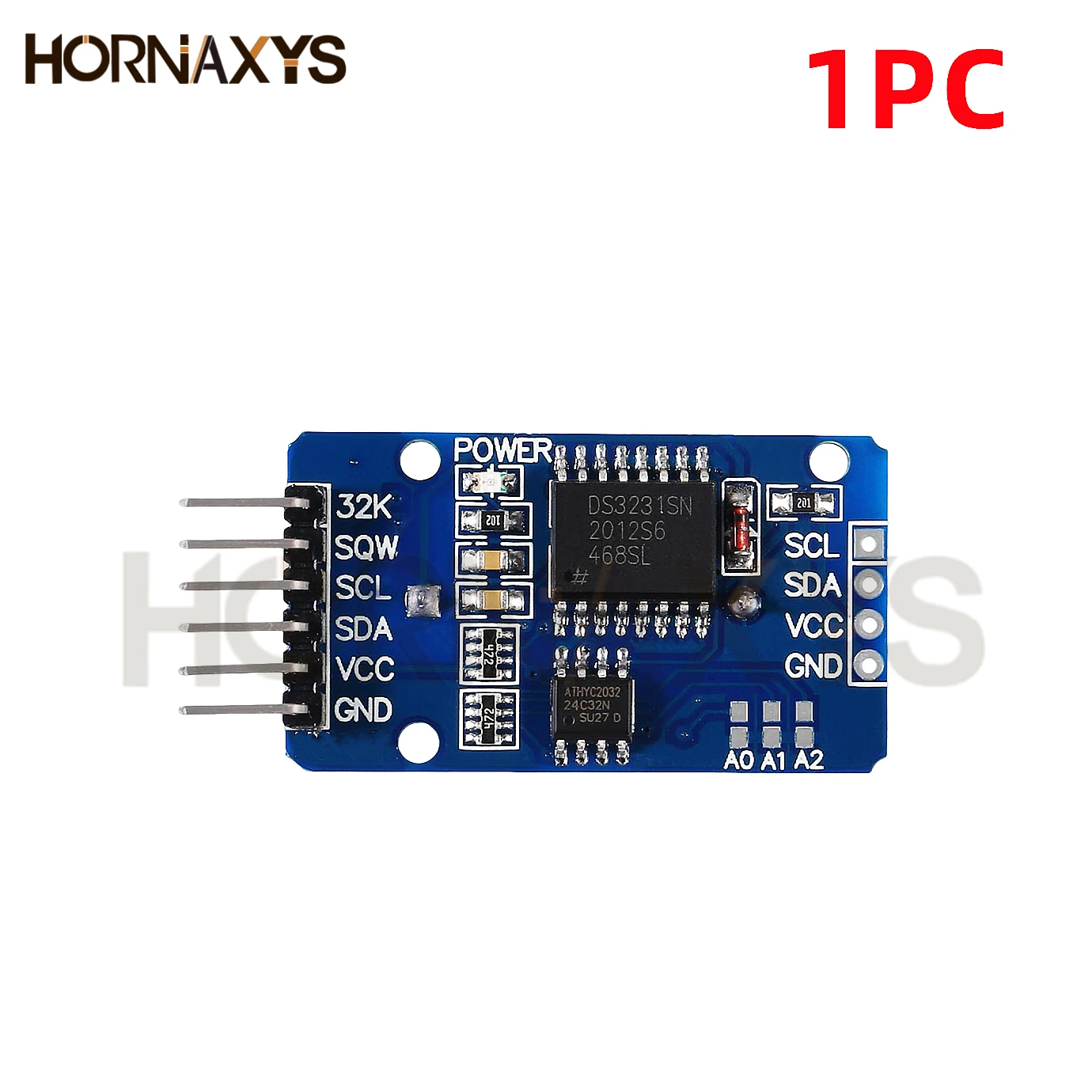 1-10PCS/DS3231 IIC Modul Präzision Uhr Modul DS3231SN /DS3231M Speicher Echtzeit 3,3 V/5V für Raspberry Pi