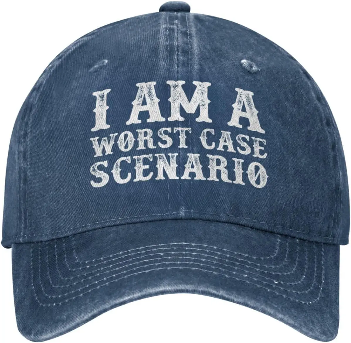 I Am A Worst Case Scenarios Hat for Men Dad Hat with Design Hat