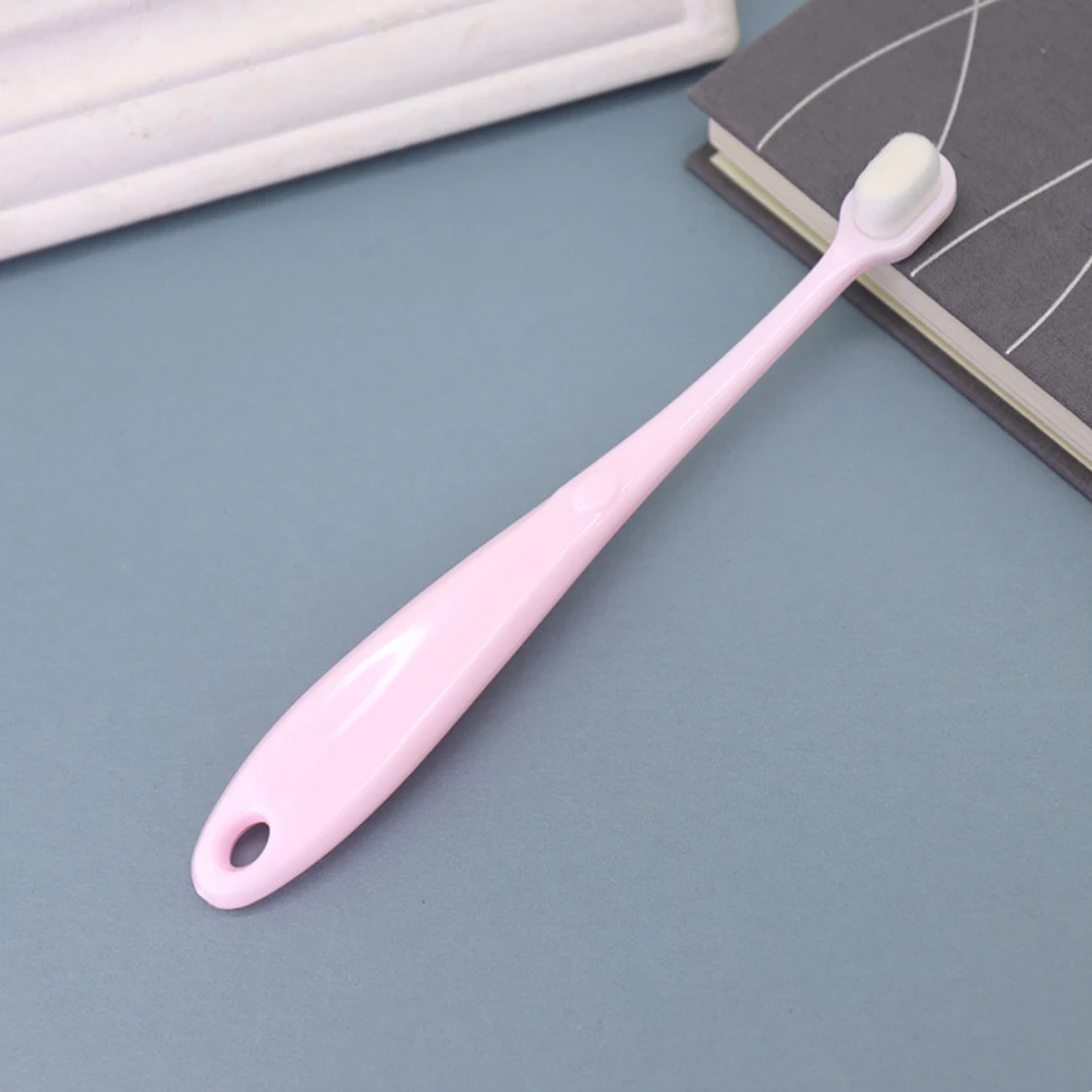

2pcs Kids Toothbrush Durable PP Material Fine Bristles Baby Teeth Cleaning Infant Oral Care Training Brush Easy Grip