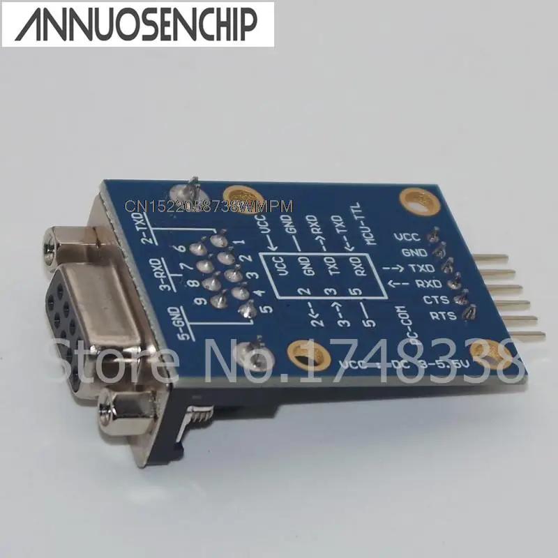 1PCS New and Original WaveShare RS232  Serial to TTL RS232 to TTL serial module Brush Line SP3232