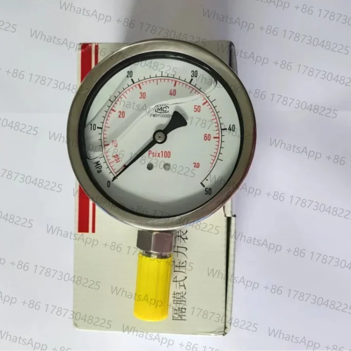 Homogenizer Diaphragm Pressure Gauge PT124Y-620-100MPa-M20-33mm 50MPa  70MPA 150MPa