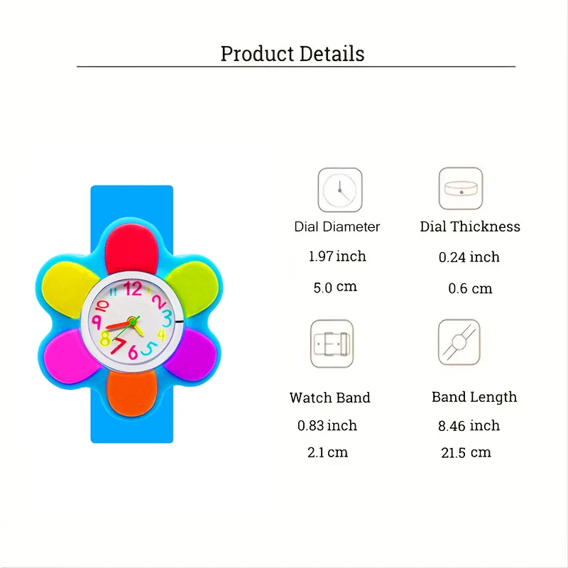 Baby Learn Time Puzzle Toys Children Digital Electronic Watch Cartoon Fruits Bracelet Kids Watches for Boy Girl Birthday Gift