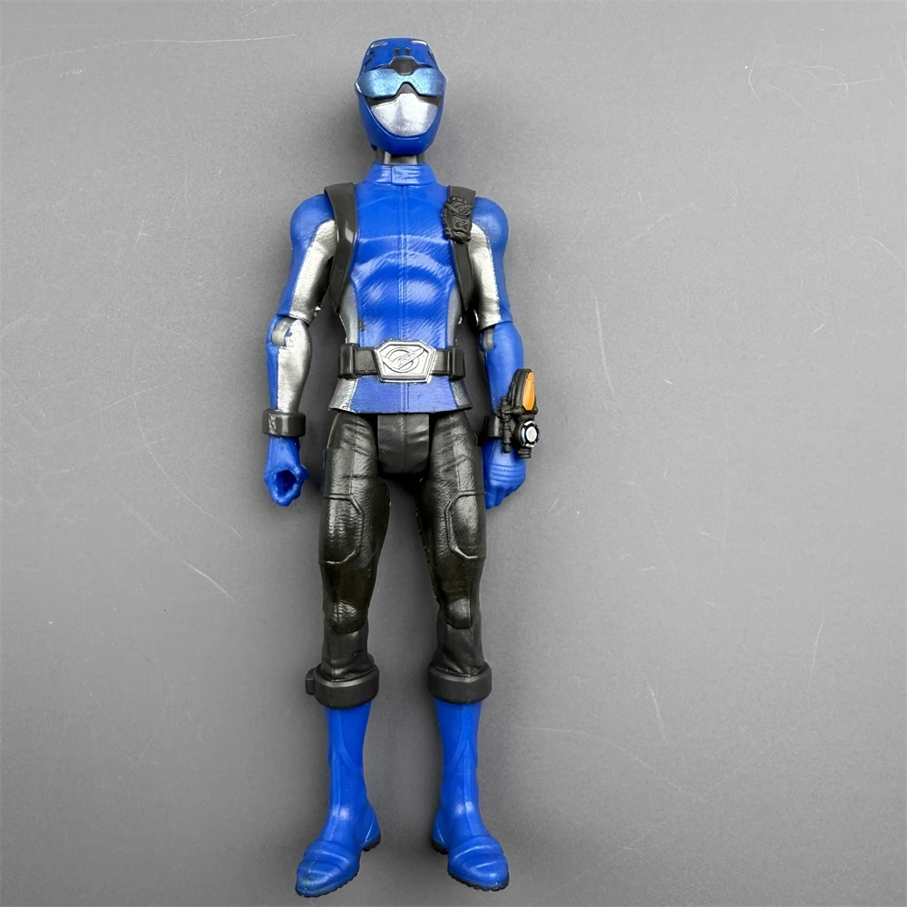 Hasbro Power Rangers Red Ranger Blue Ranger, productos auténticos a granel de 6 pulgadas, modelo defectuoso, figura de acción, regalo de cumpleaños