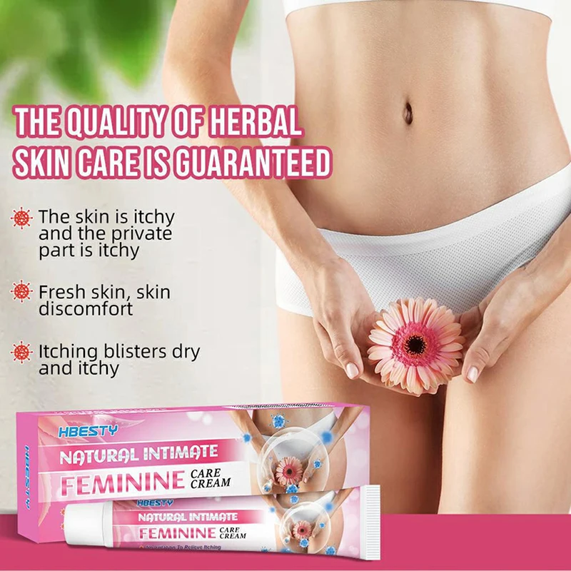 1pc 20g Female Gynecological Gel Woman Private Parts Anti-itch Cream Vaginitis Treatment Ointment Herbs Anti-bacteria Cream