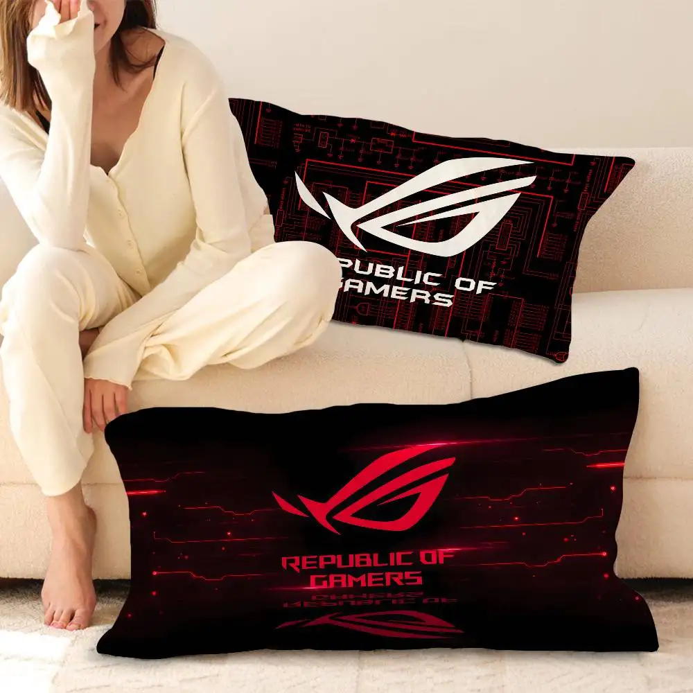 

Наволочка из быстросохнущего полиэстера с логотипом ASUS ROG Republic Of Gamers, с надежной фиксацией, новый стиль, защита от жирных пятен.