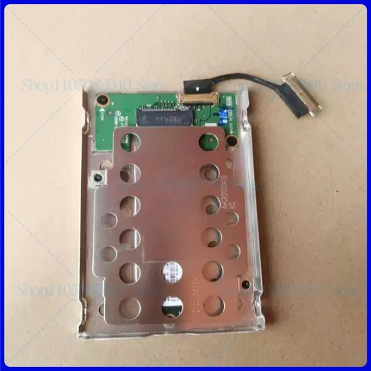 

Used NVME M.2 PCIe SSD to 2.5 inch Hard Drive Caddy Bracket Tray with SATA HDD Cable Replacement for Lenovo ThinkPad T470 T480