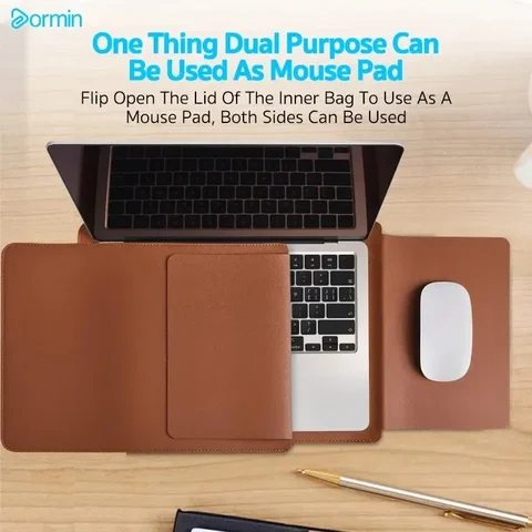 Сумка-чехол для ноутбука Dormin для Apple Macbook Air Pro 13 M1 M2 2020, сумка-чехол для ноутбука ASUS 11 12 13.3 14 15 15.6 16 топ 8 чехол для macbook air 13 - №6
