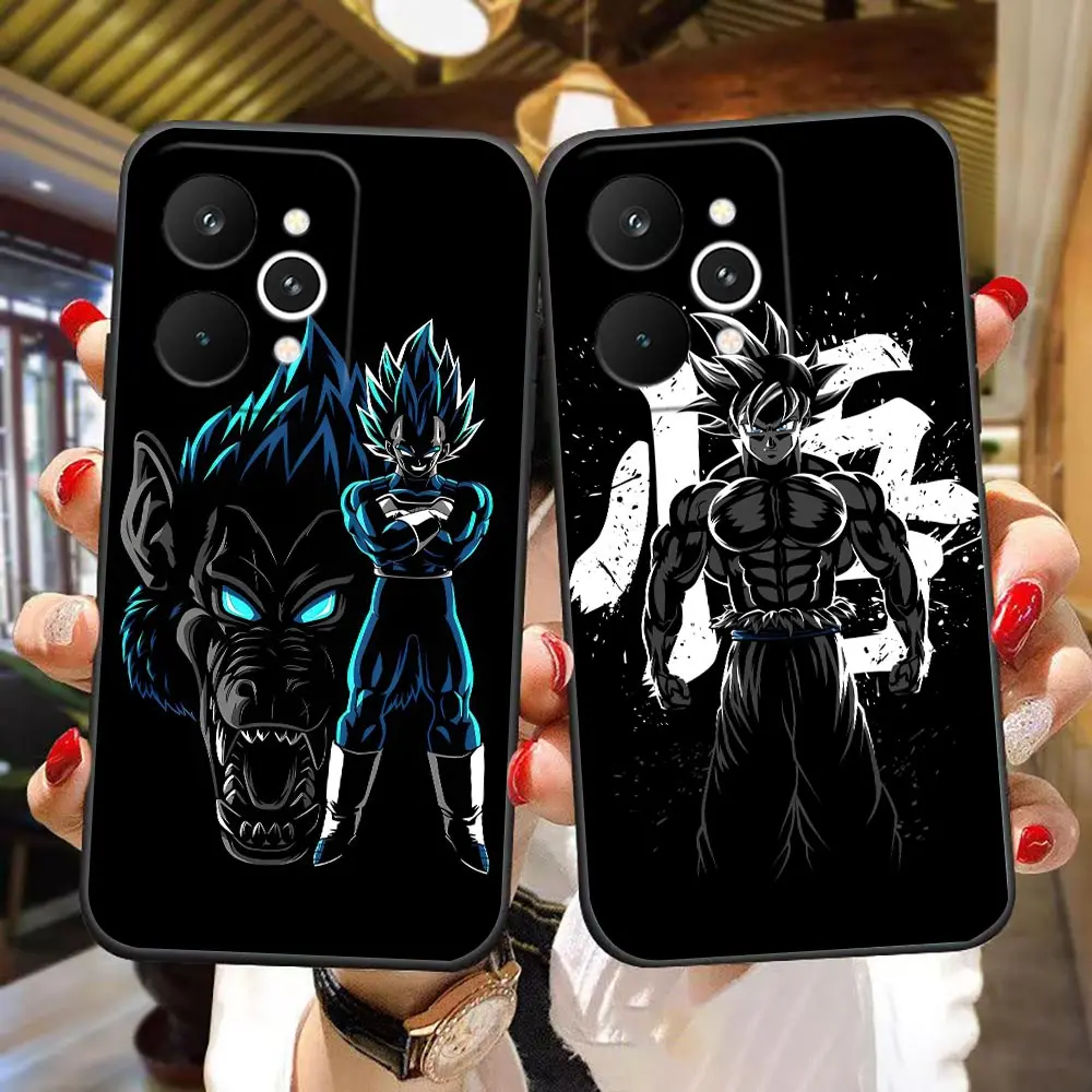 Phone Case For OPPO Realme 16 15 15T 14 13 12 11 10 9 9I 8 8I 7 7I NOTE 80 PRO PLUS Shell Cover Super Saiyan Goku D-Dragon Ball