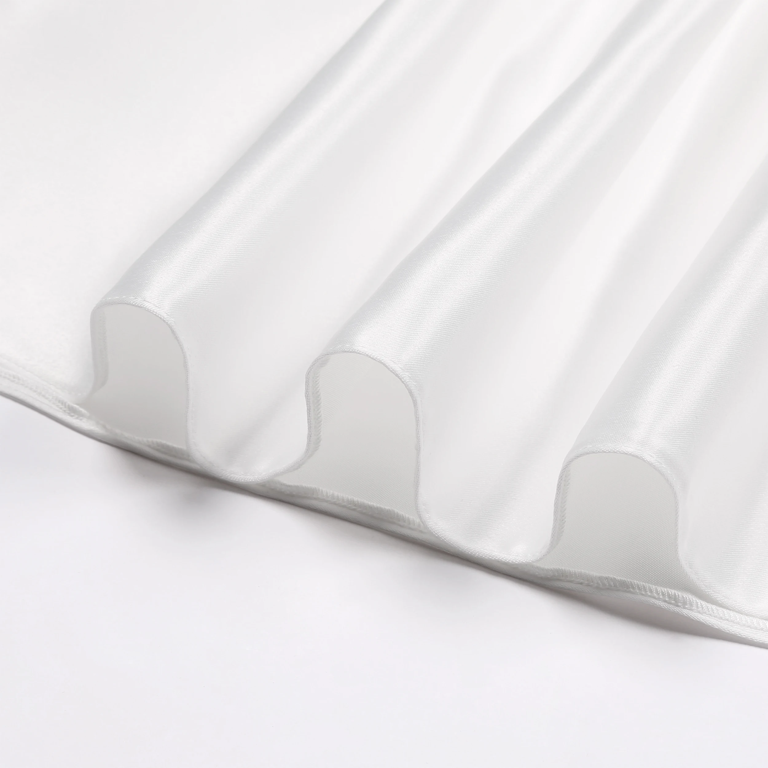 ชุดเดรสสีขาวไร้ที่ติ ชุดเพื่อนเจ้าสาวเด็ก ชุดเพื่อนเจ้าสาวสีขาวบริสุทธิ์สำหรับเด็ก ชุดงานแต่งงาน