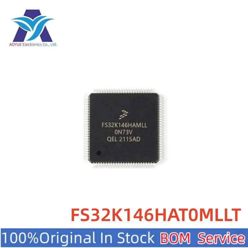 

New Original Stock IC FS32K146HAT0MLLT FS32K146 FS32K146HAT LQFP100 NXP Microcontroller IC MCU One Stop BOM Service