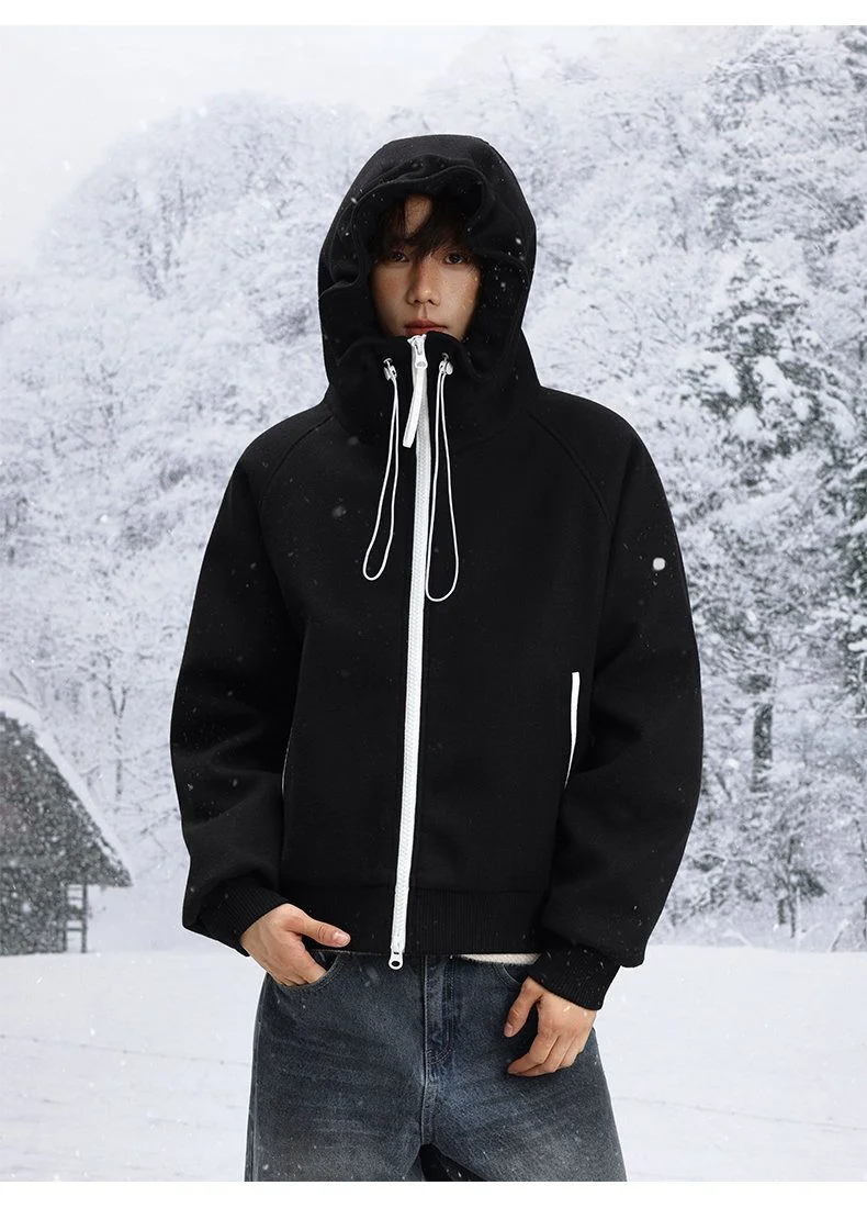 

Мужская куртка из шерстяной смеси в стиле Wild Savage Untamed Undomesticated Feral Free Natural Organic Raw Crude Rough Unprocessed Style