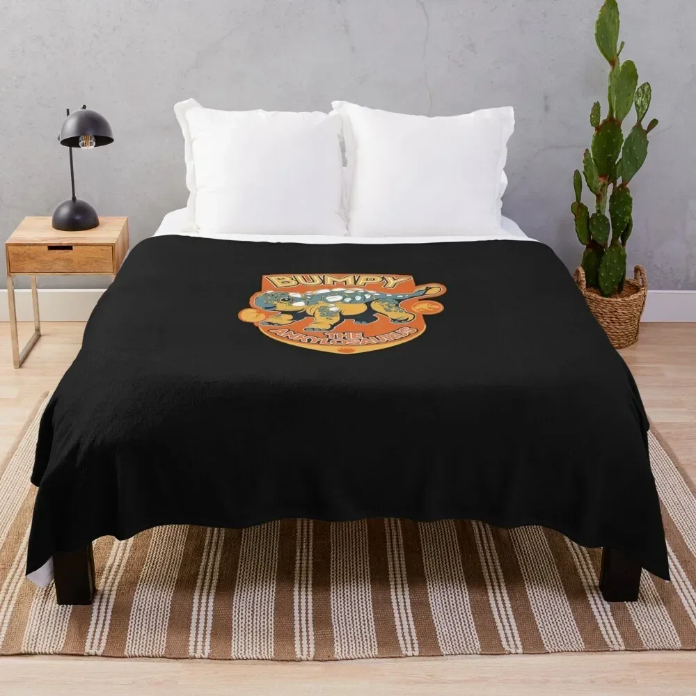 Jurassic World Camp Cretaceous Bumpy The Ankylosaurus T-Shirt Throw Blanket Blankets For Sofas Single Blankets