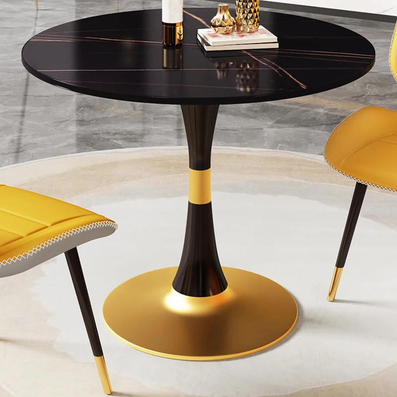 

Marble Round Coffee Tables Luxury minimalist Gold Small Nordic Coffee Tables Living Room Mesa nesting Household Items mobile