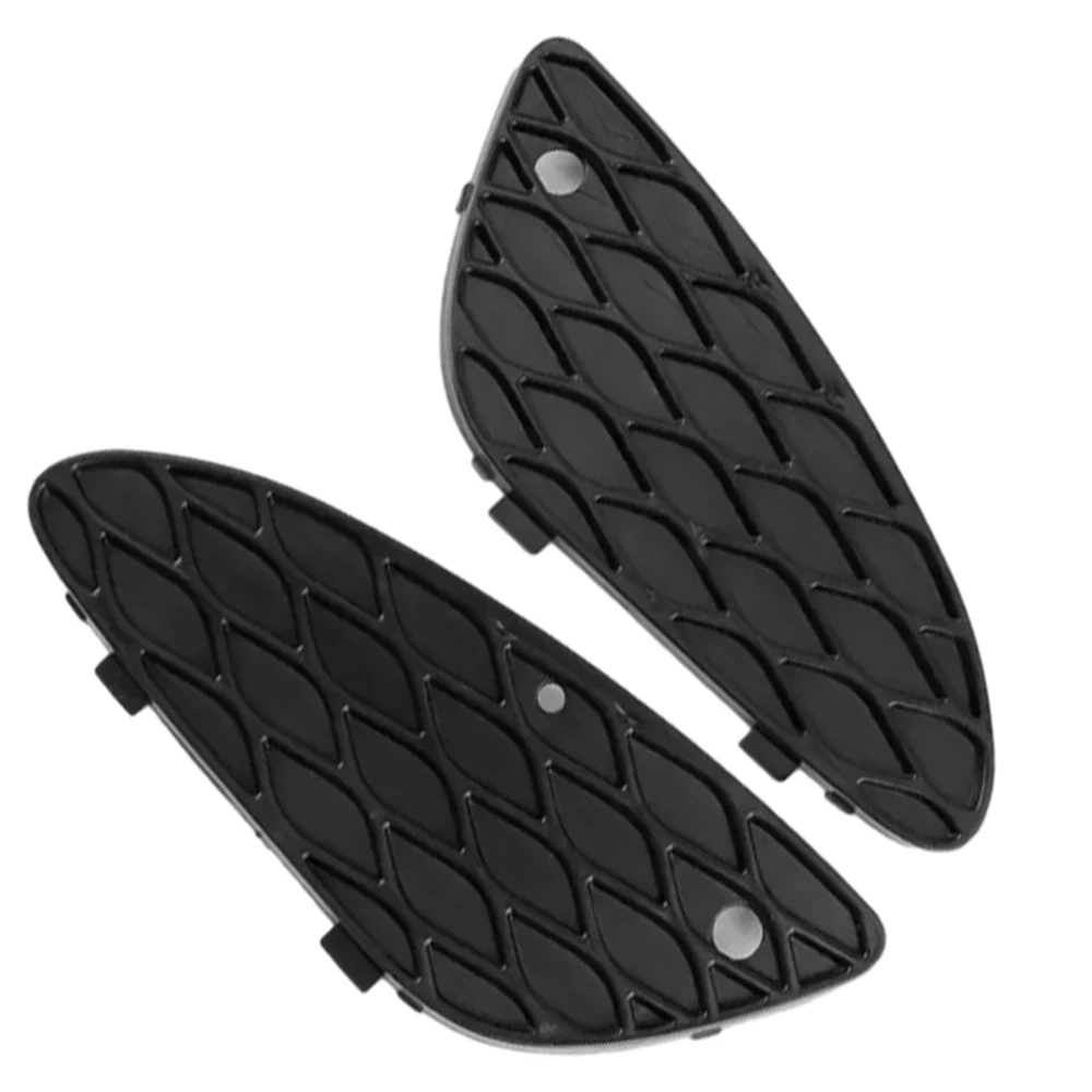 

1 Pair Front Bumper Cover Mesh Grille Left +Right For Mercedes Benz E-Class W211 E320 E350 E500 2003-2006