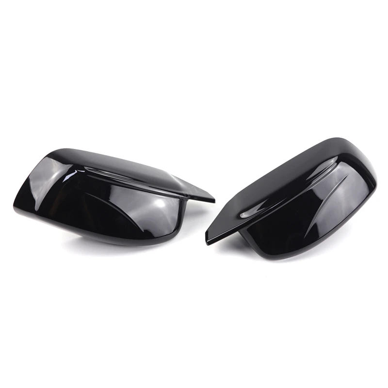 2024 New Carbon Fiber Look Black Side Mirror cover Caps for BMW 5 Series E60 E61 E63 E64 2004-2008 520i 525i 528i 528xi 530i