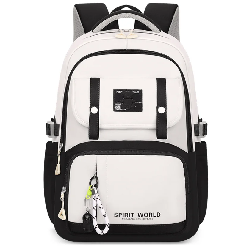 Fashionable Large Capacity Student Backpack School Bags Boys Girls  Teenagers Mochila Waterproof Primary Schoolbag Book Bag