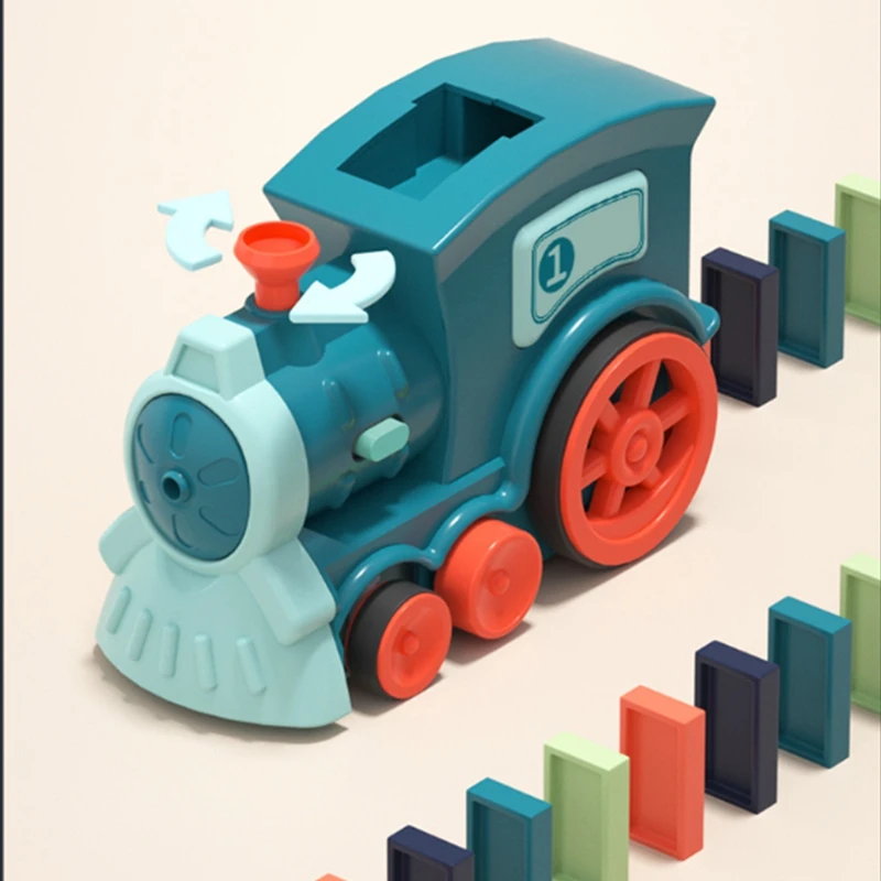 Treno auto elettrica Building Blocks gioco giocattoli educativi bambini giocattoli fai da te regalo gioco del cervello