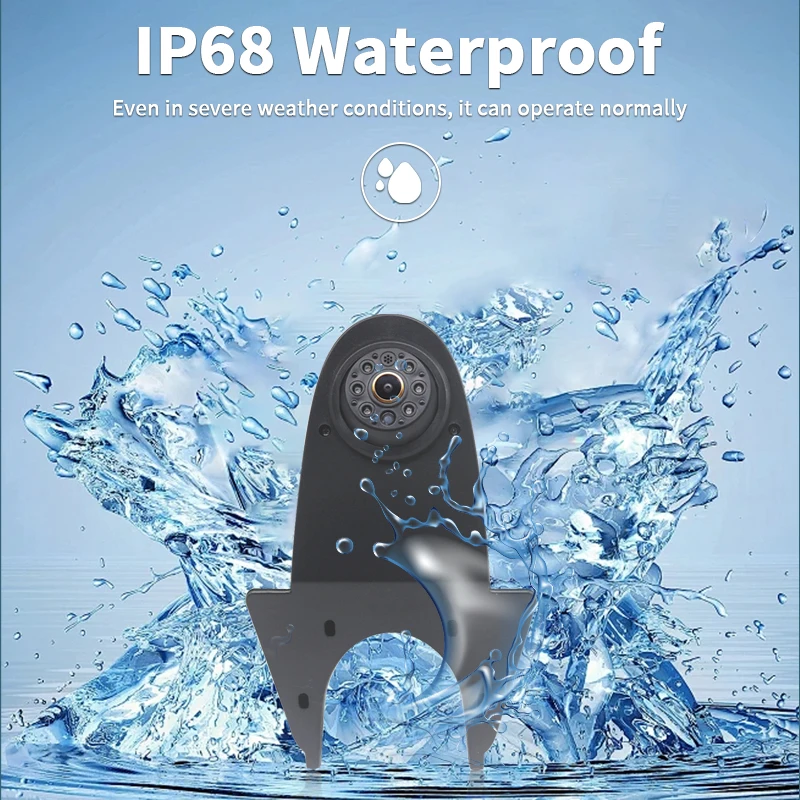 AHD 1080P للرؤية الليلية سيارة الفرامل ضوء كاميرا الرؤية الخلفية لمرسيدس بنز فيانو سبرينتر فيتو VW الناقل Crafter #2