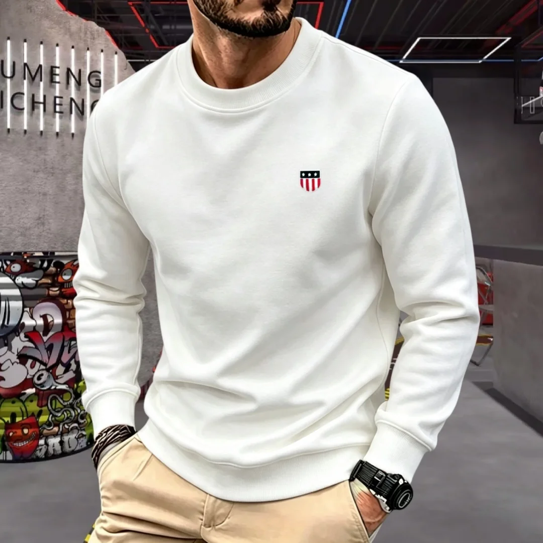 Camiseta de manga larga con cu - Mens Fashion Top reseña y precio