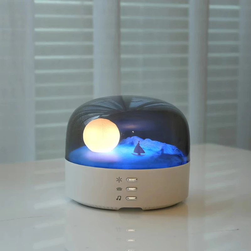

Moon Landscape Light Speaker Anniversary Gift Bedroom Decoration Eye Protection Atmospheric Night Light