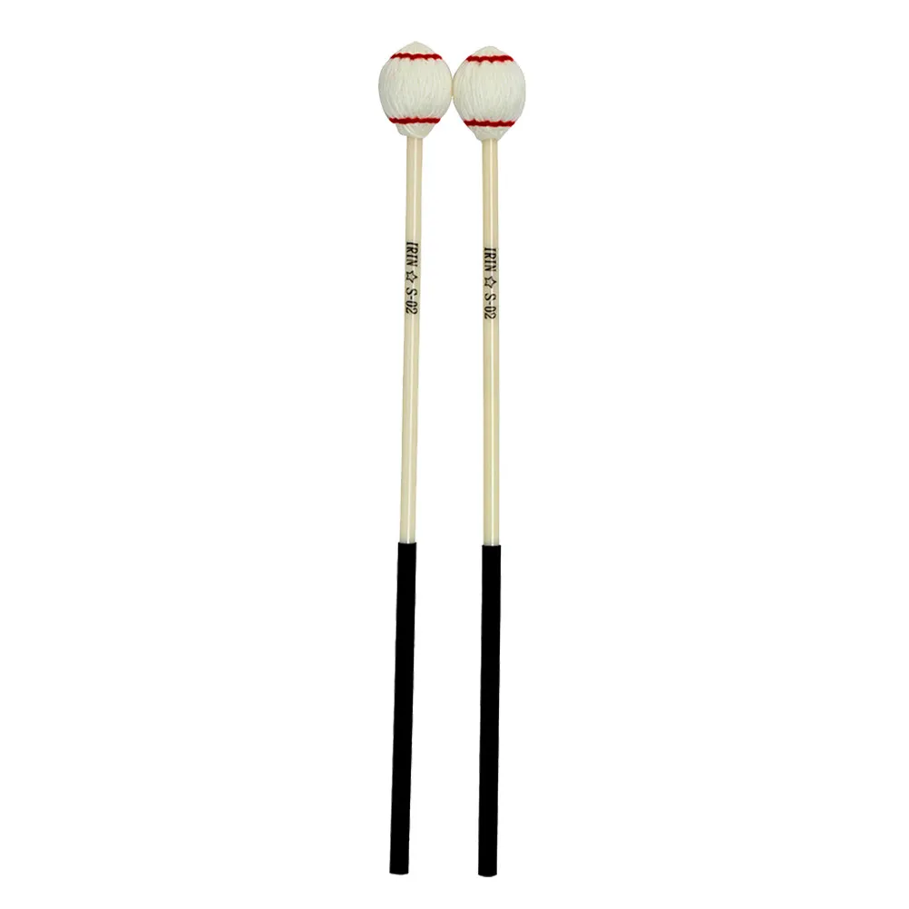 

1Pair Durable Marimba Mallet Tongue Drum Stick Musical Instrument Percussion Accessory Smooth Surface Long Service Life