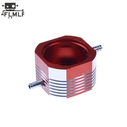 Rc Boat CNC Aluminum Marine Motor Water Cooling Jacket for 26cc 29CC Zenoah CY RCMK Marine Gas Engine G260 G270 G290 PUM Parts