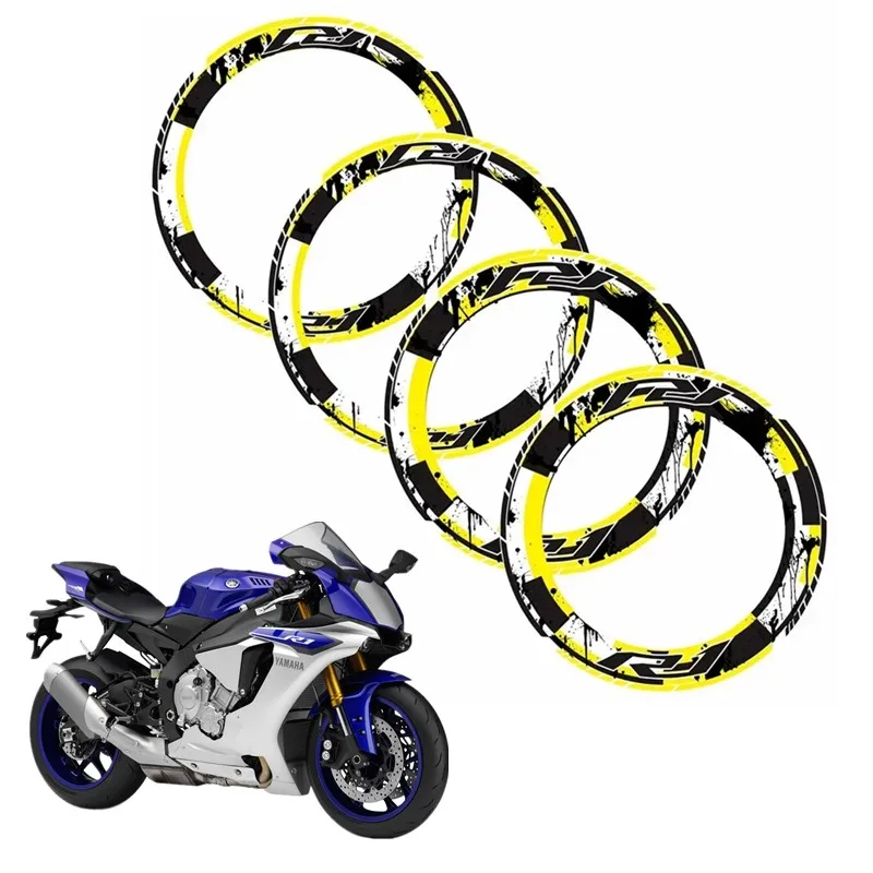 

Для деталей мотоцикла YAMAHA R1, декоративная наклейка на контурное колесо-1
