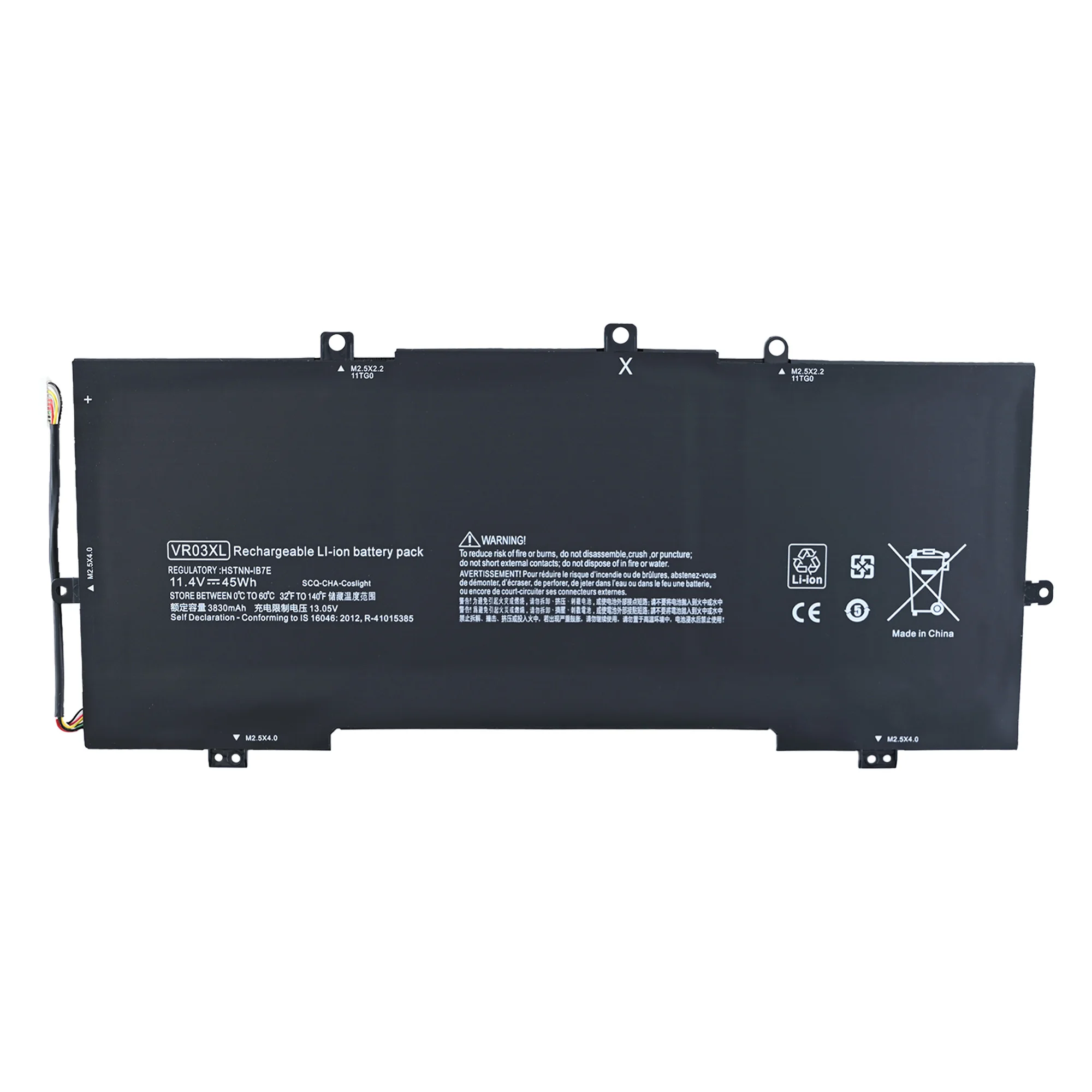 11.4V 45WH VR03XL For HP Envy 13-D051TU D056TU D025TU 13-D046TU TPN-C120 HSTNN-IB7E 2 Year Warranty