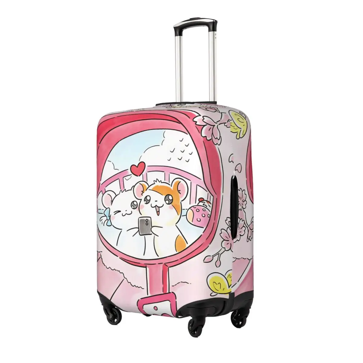 Hamutaro Suitcase Cover Flight Business Elastic Luggage Case Protection