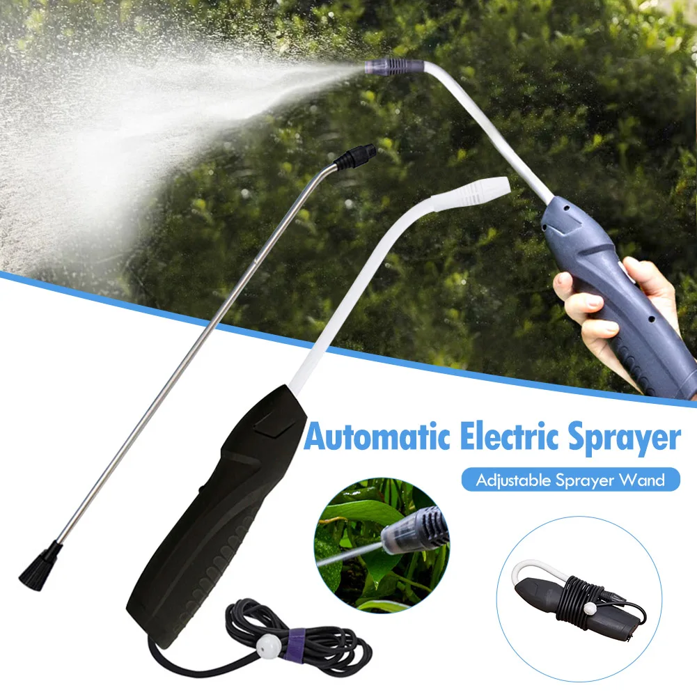 

Electric Sprayer Gun Sprayer Wand Rechargeable Battery Powered Automatic Air Pump Sprayer Garden Plant Mister Watering Spray Gun