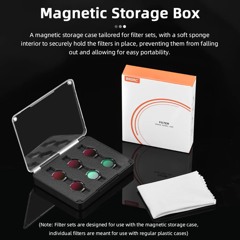 BRDRC عدسة تصفية ل DJI Neo ND مجموعة مرشحات CPL UV ND8 ND16 ND32 ND64 الطائرة بدون طيار مرشحات كيت HD الزجاج البصري مرشح الكاميرا ملحق